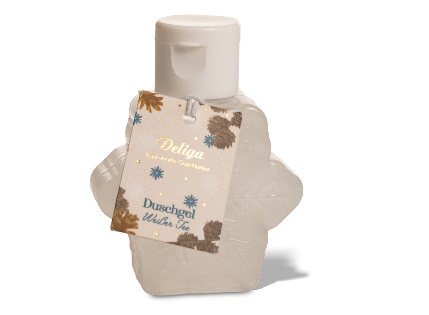 kleines Duschgel Schneeflocke