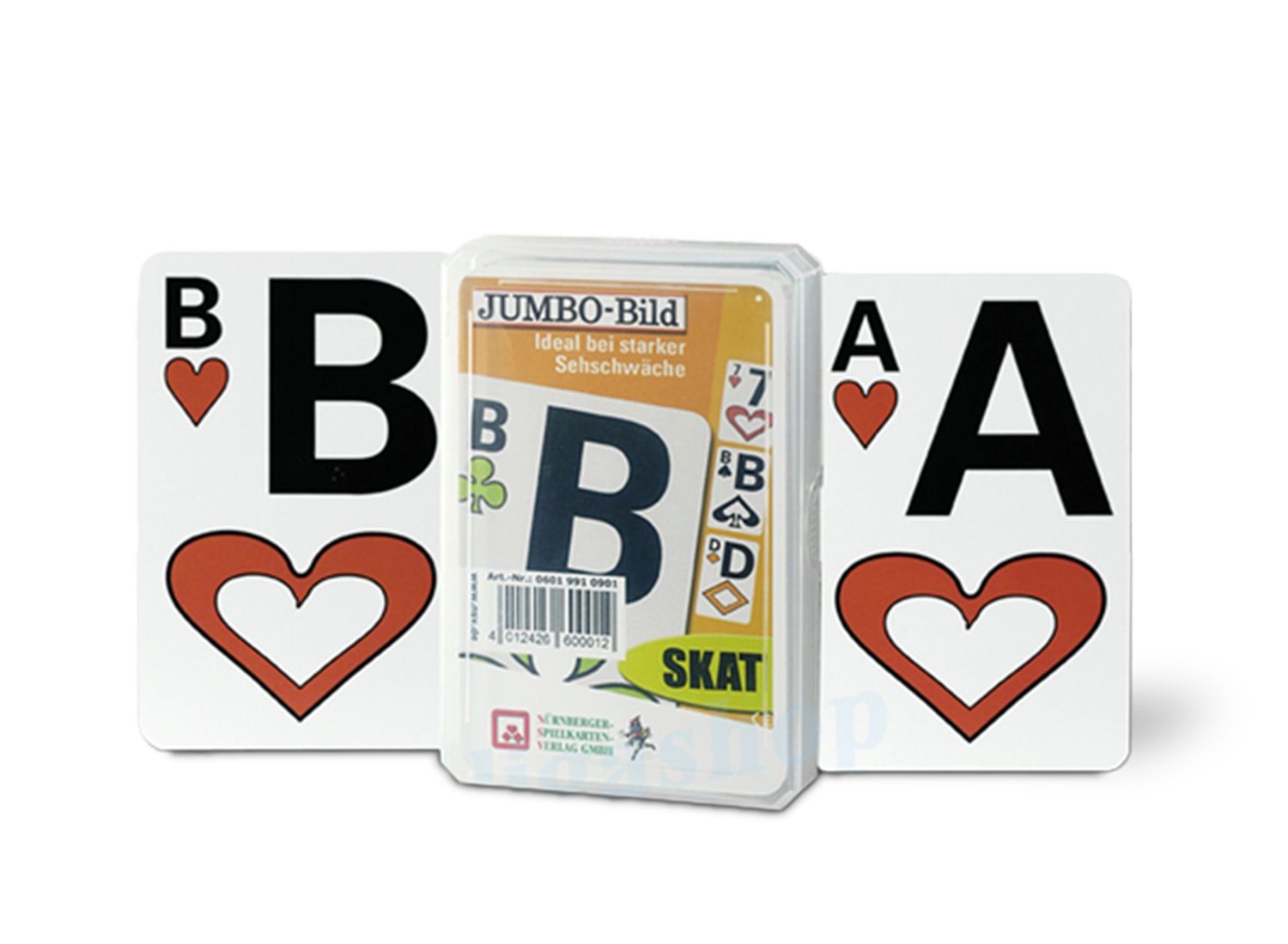 Skat für Sehbehinderte