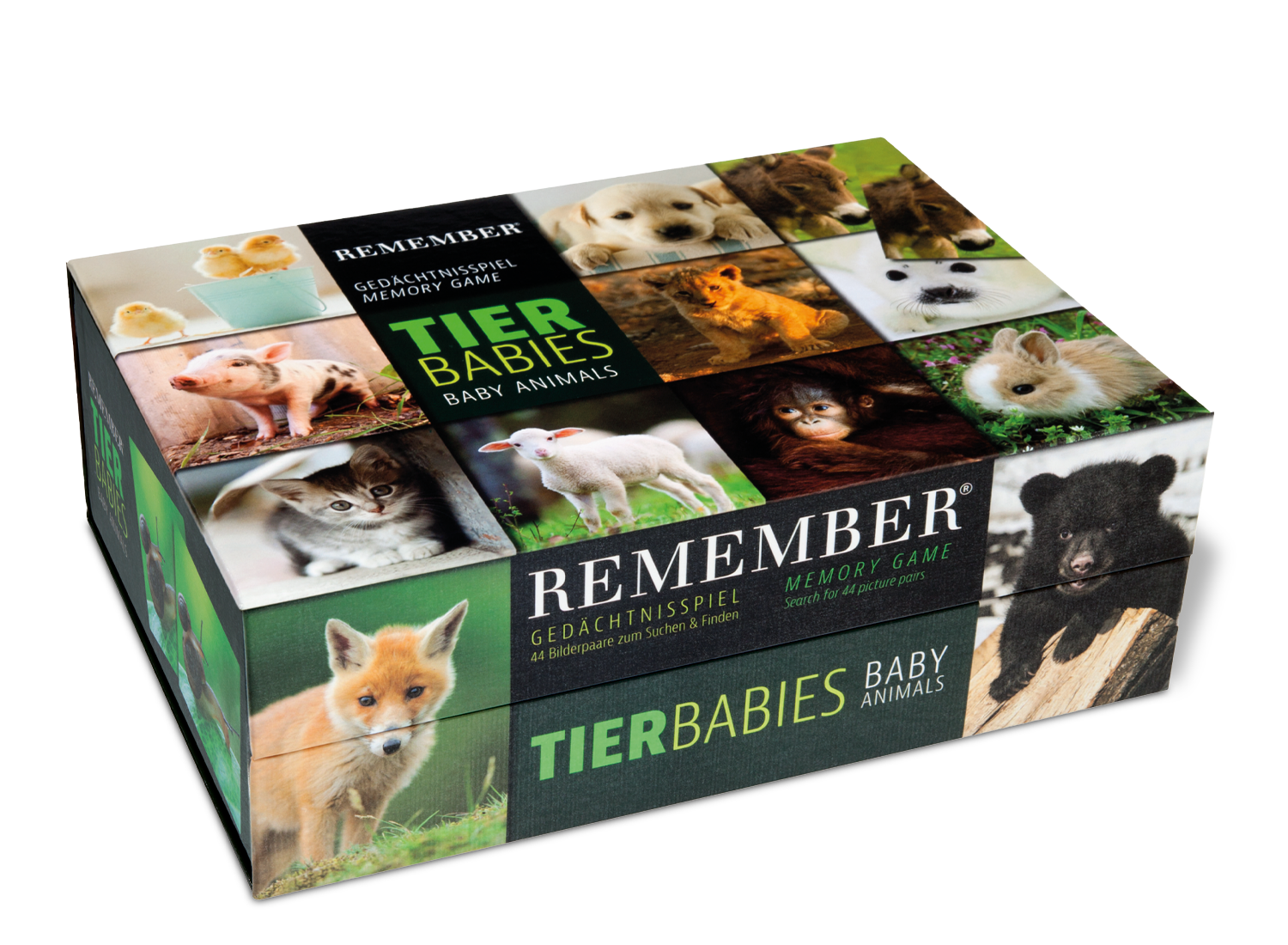 Gedächtnisspiel Tierbabies