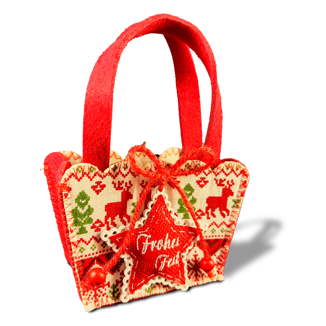 Filztasche "Frohes Fest"