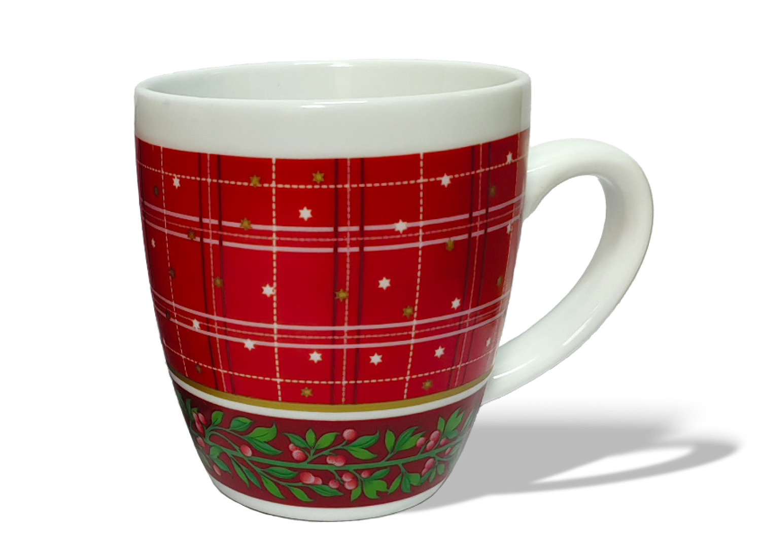 Rote Winterbeere Kaffeetopf