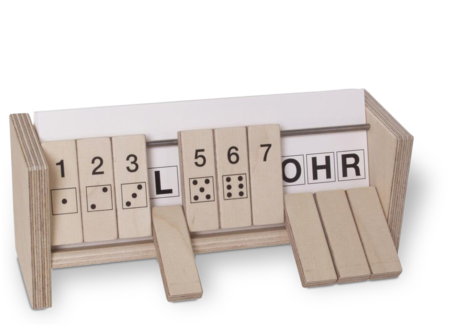 Klappenspiel mit Spaßwortschatz und zum Selbstbeschriften