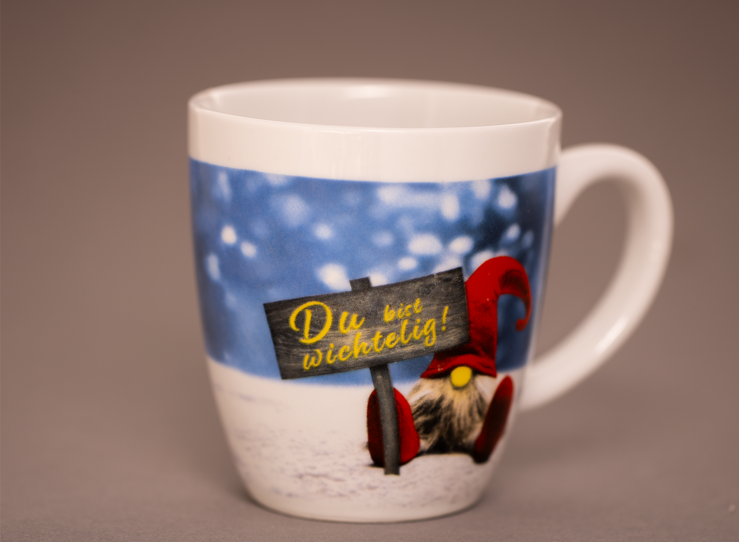 "Du bist wichtelig-Tasse"