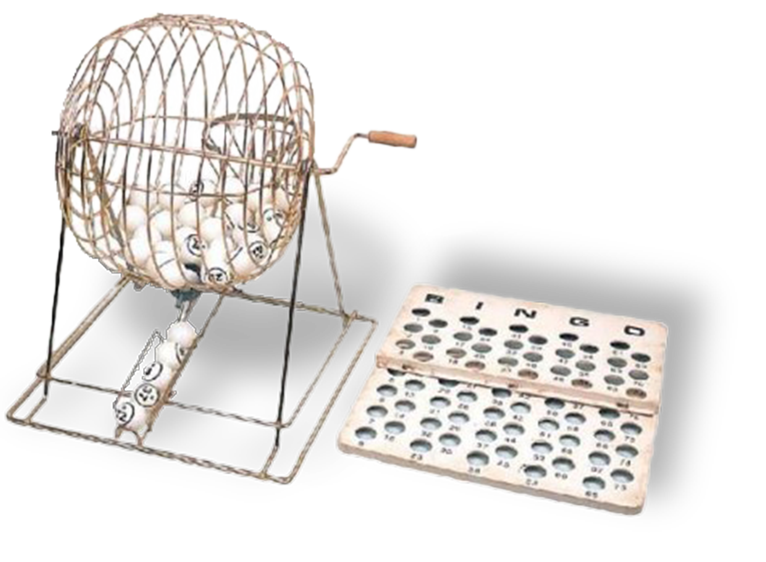 Bingospiel sehr groß