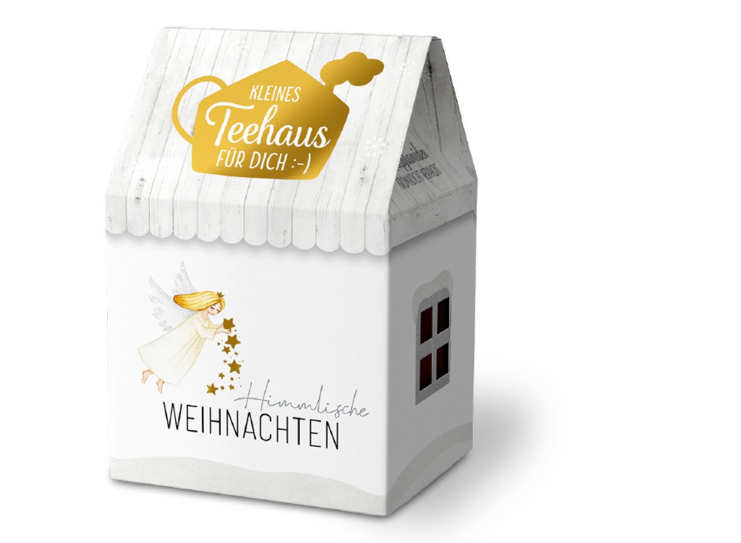 Teehaus mit Weihnachtsgruß Teehaus mit Weihnachtsgruß