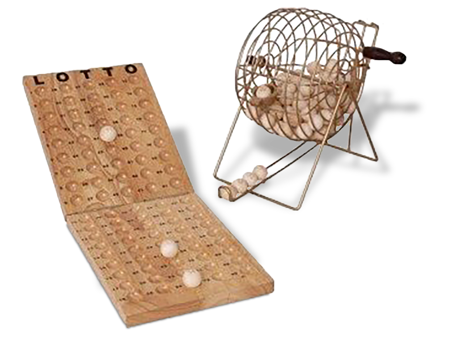 Bingospiel Holz 75 Bälle