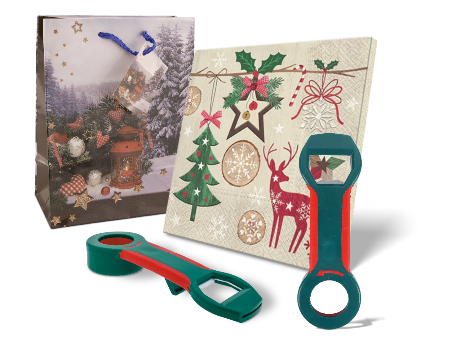 Universalöffner mit Servietten