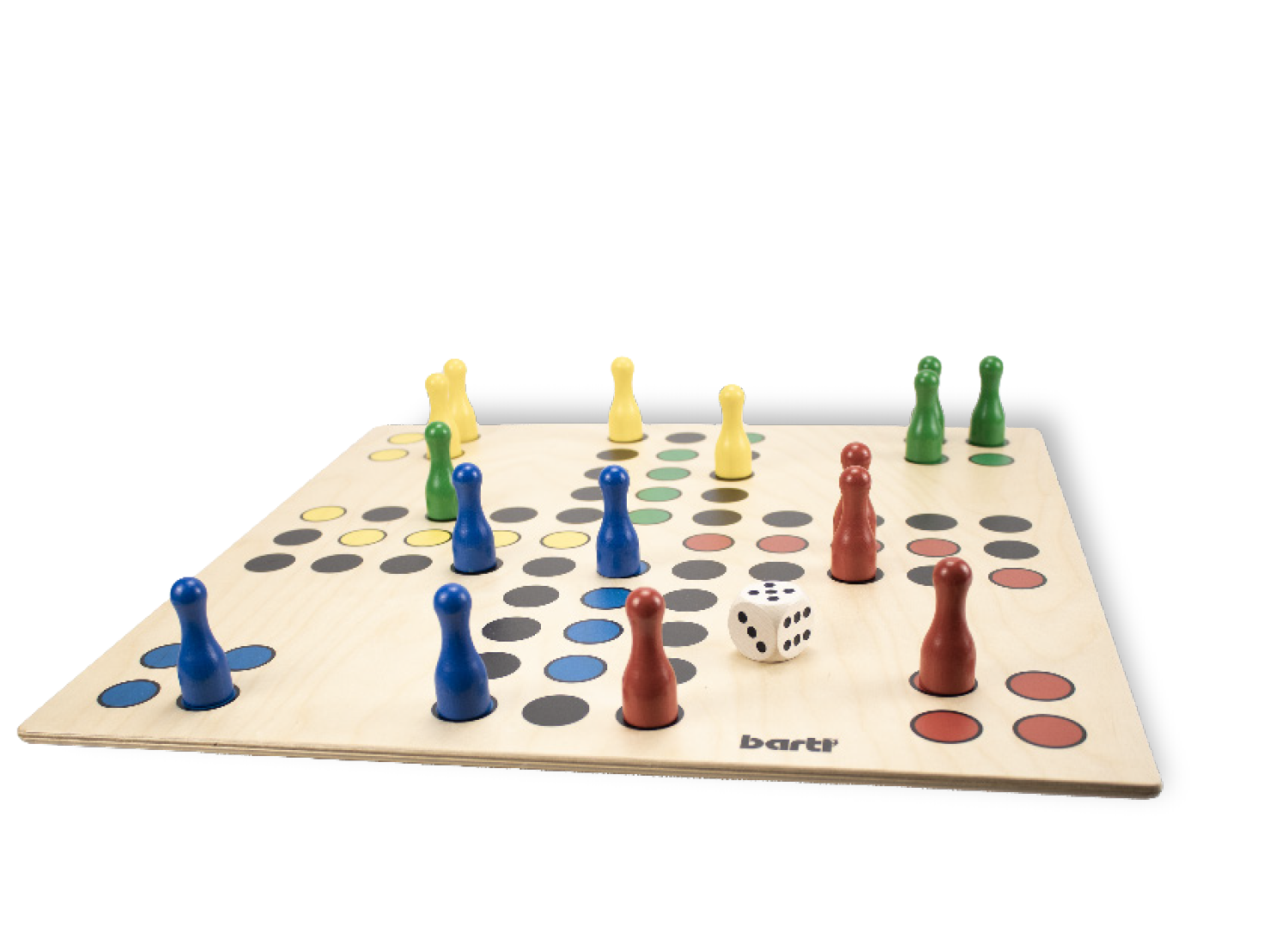 Riesen-Ludo für 4 Personen