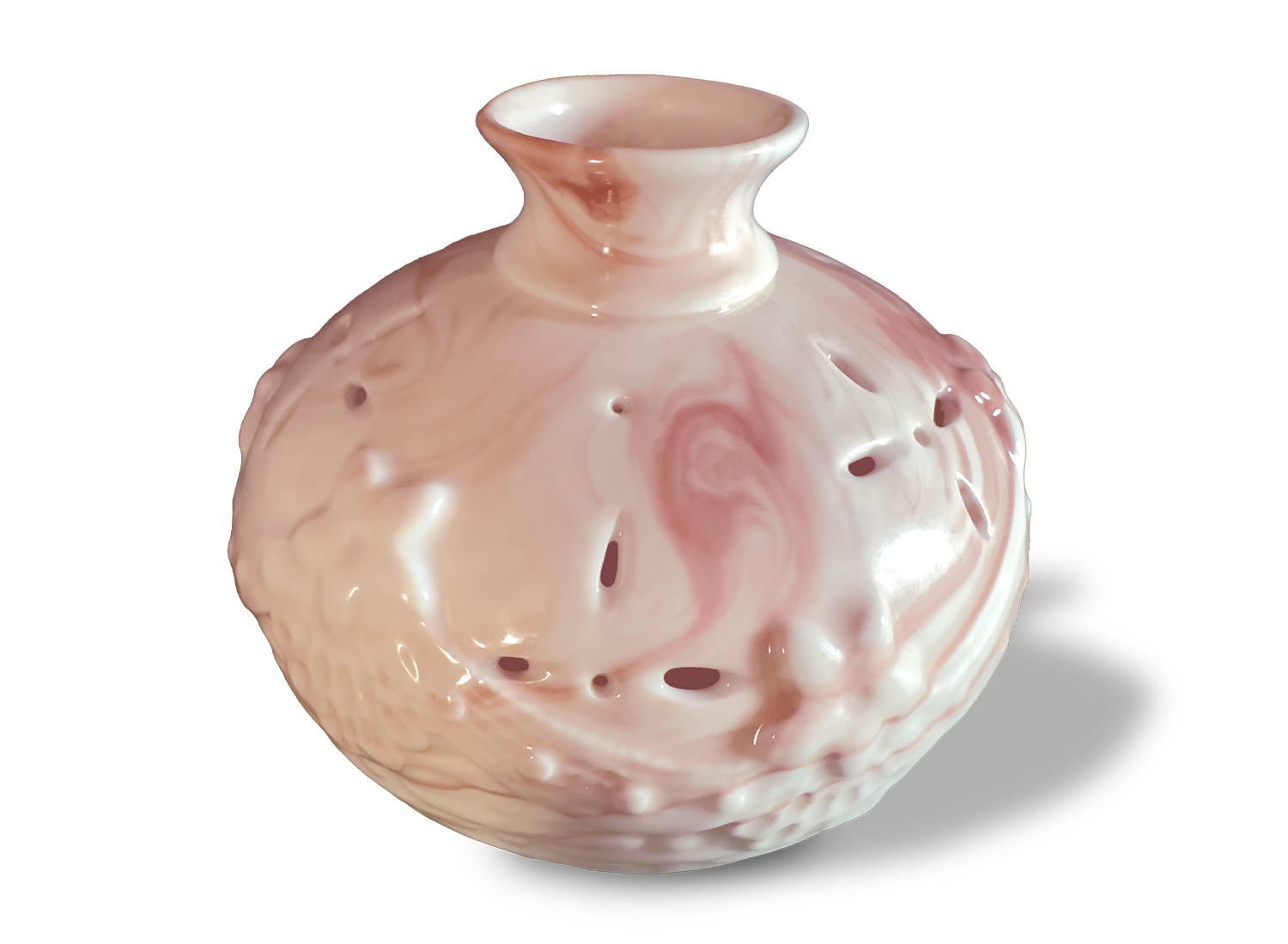 Porzellan-Vase mit LED
