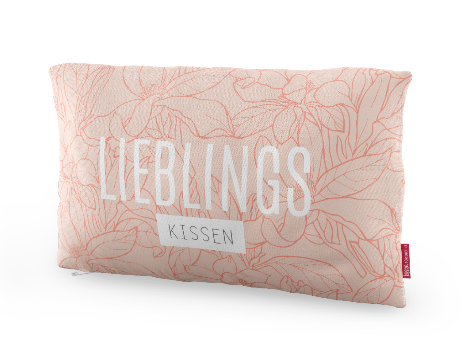Liebevolles Kissen