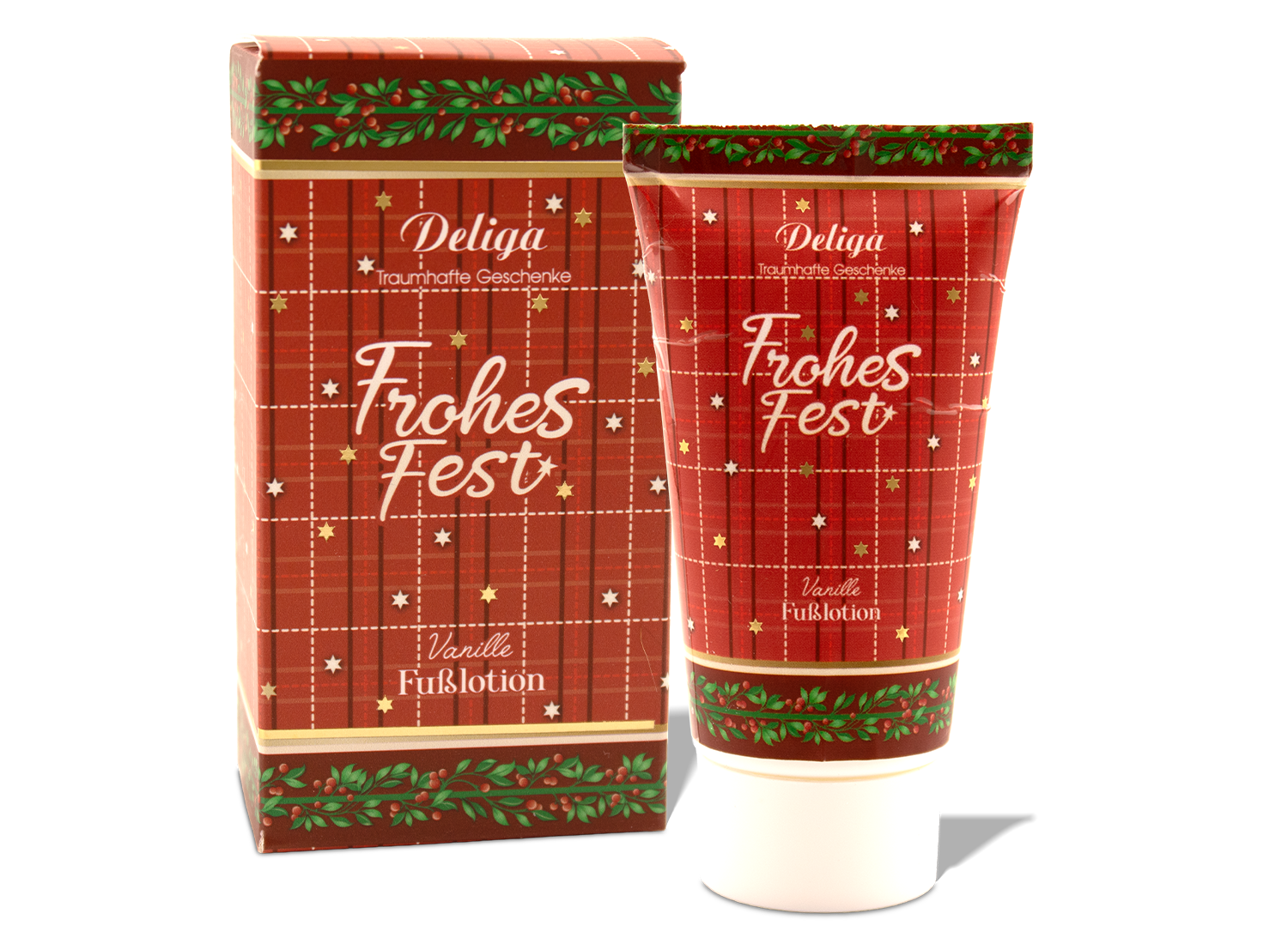 Rote Winterbeere Fußcreme 50 ml in Faltschachtel