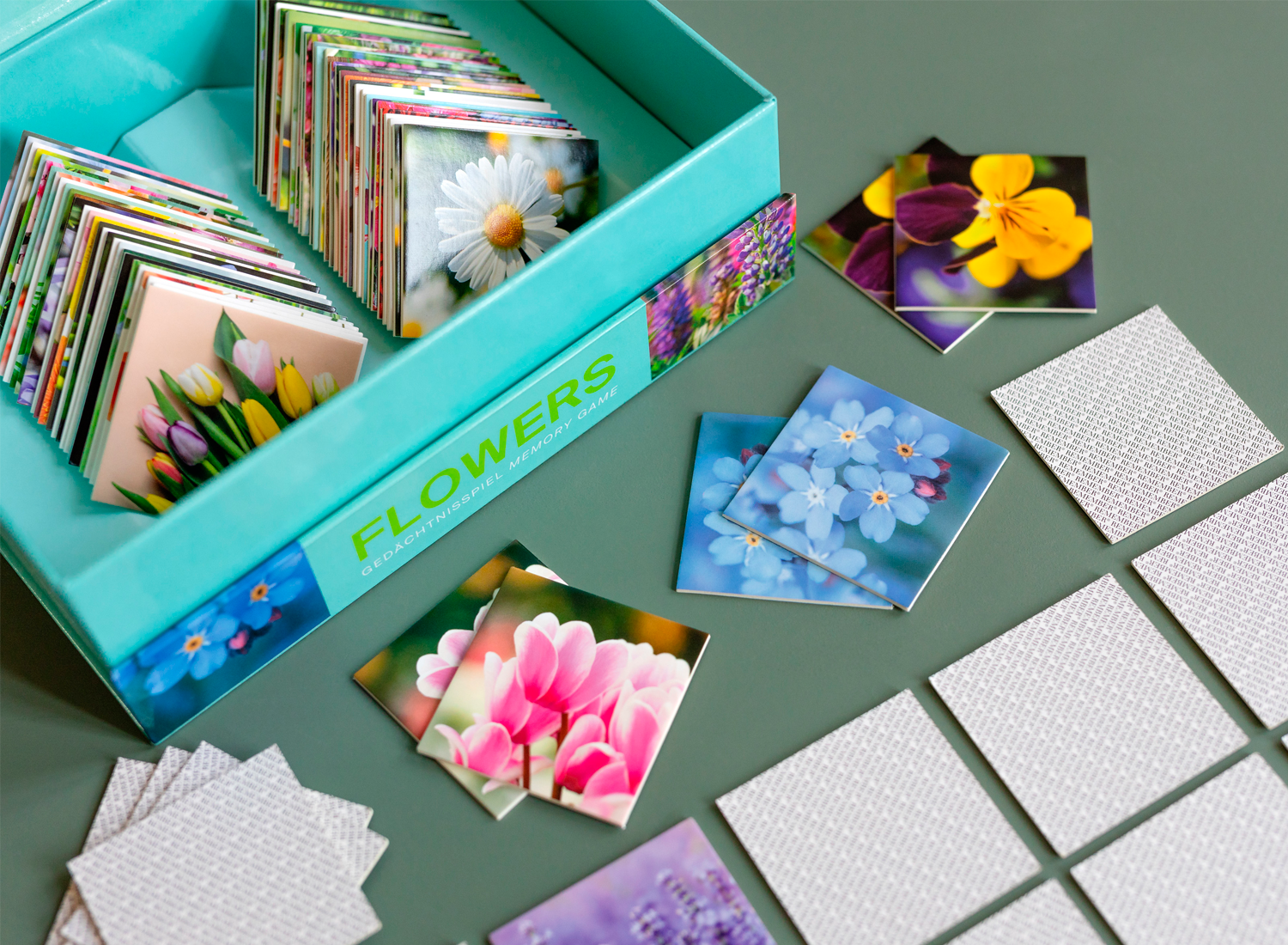 Gedächtnisspiel Flowers