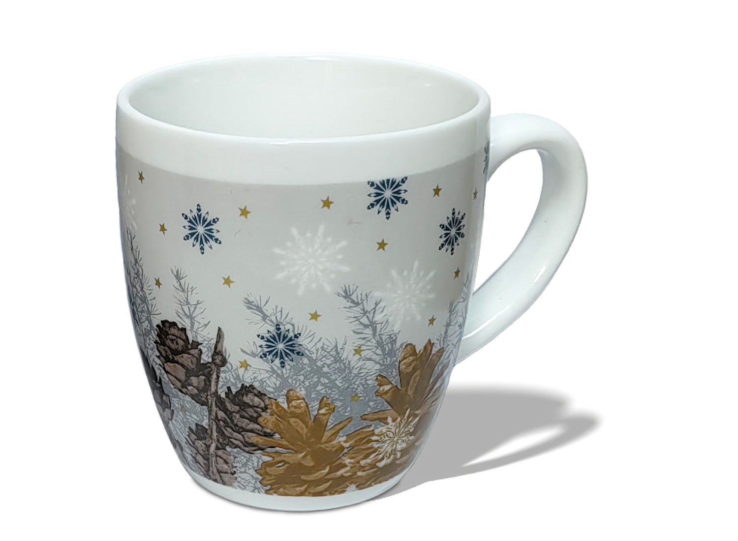 Pinienzapfen Kaffeetopf