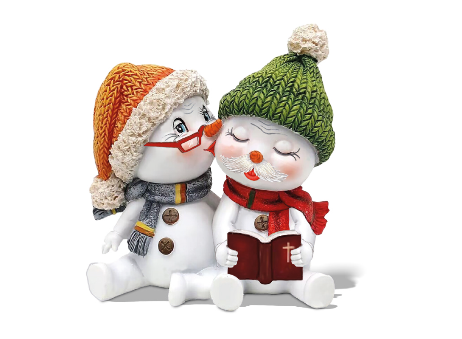 Schneemannpärchen