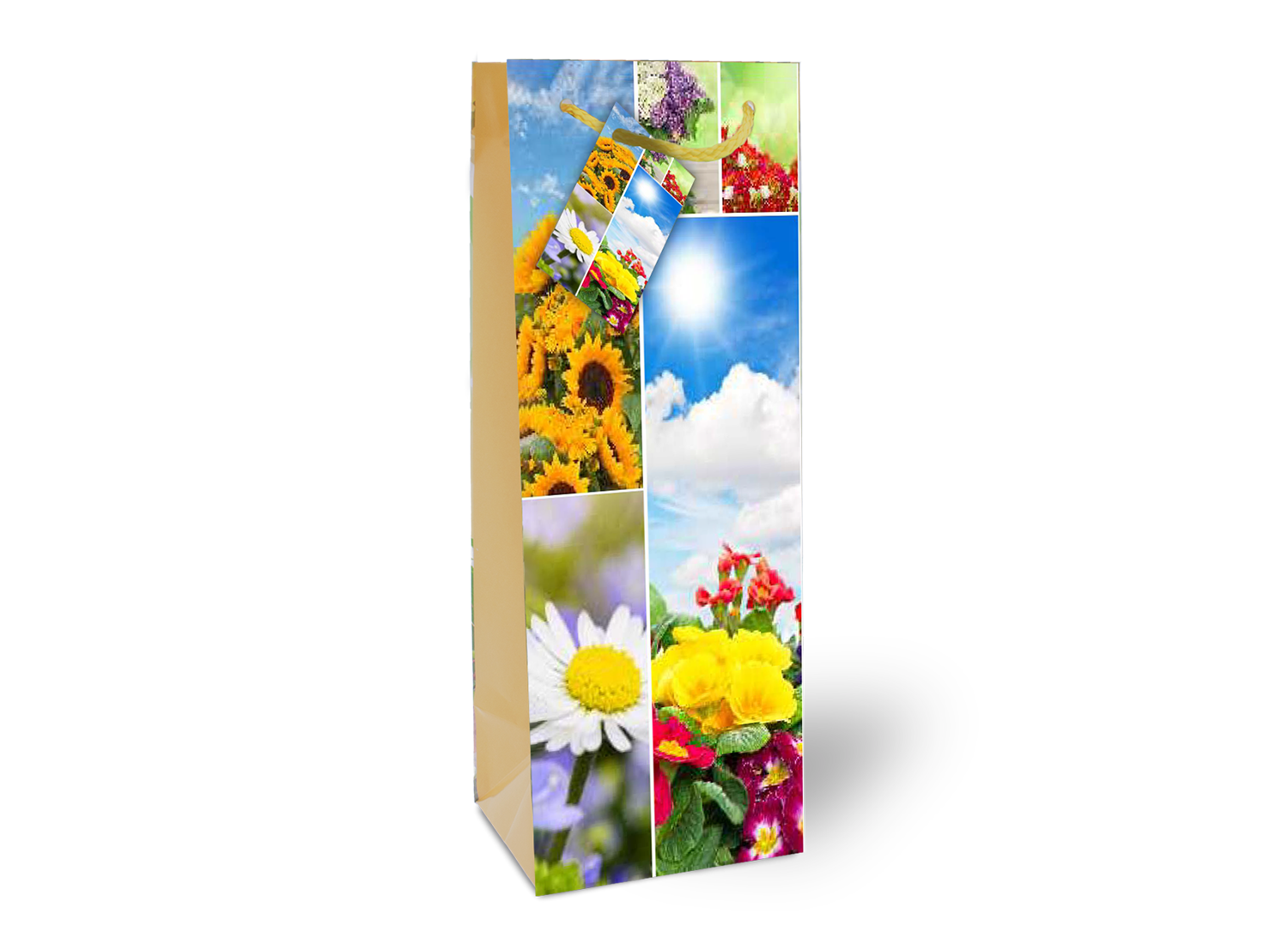 Geburtstagstüte Flasche klein