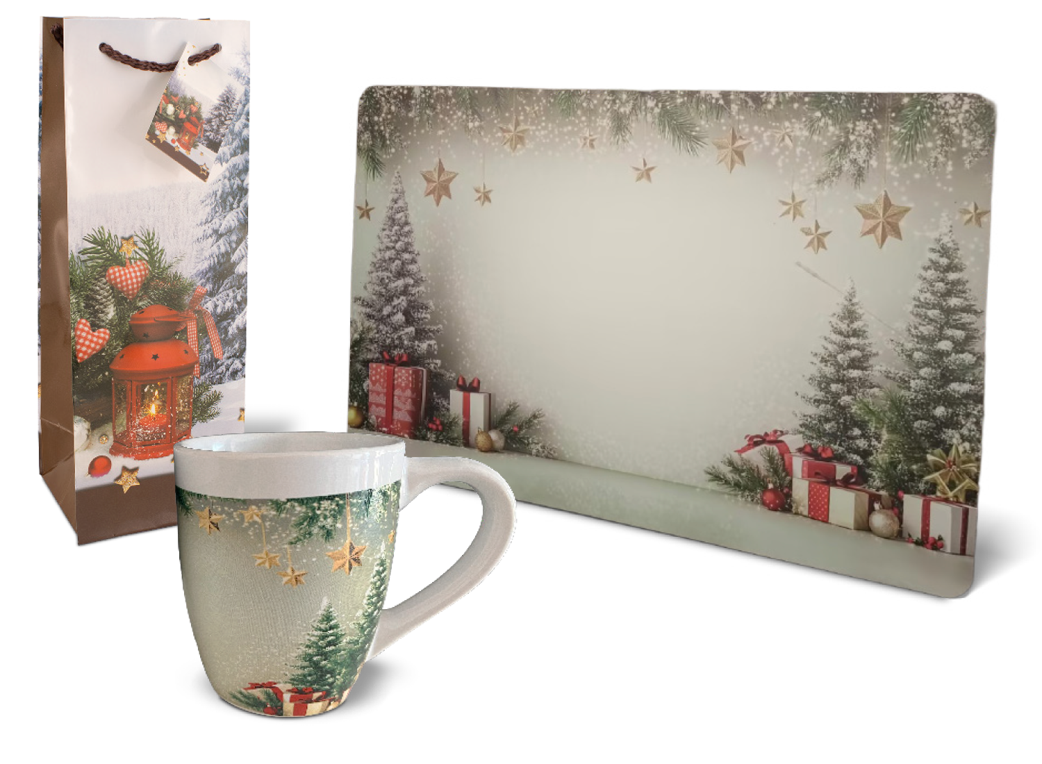 Platzdeckchen/Kaffeetopf „Weihnachtsstimmung“