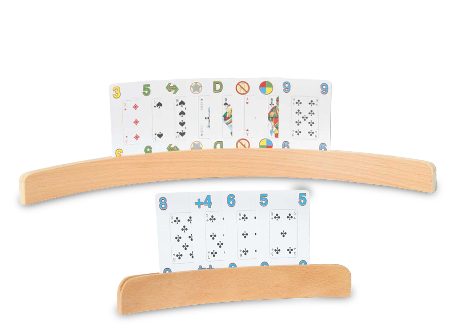 Kartenhalter aus Holz - klein