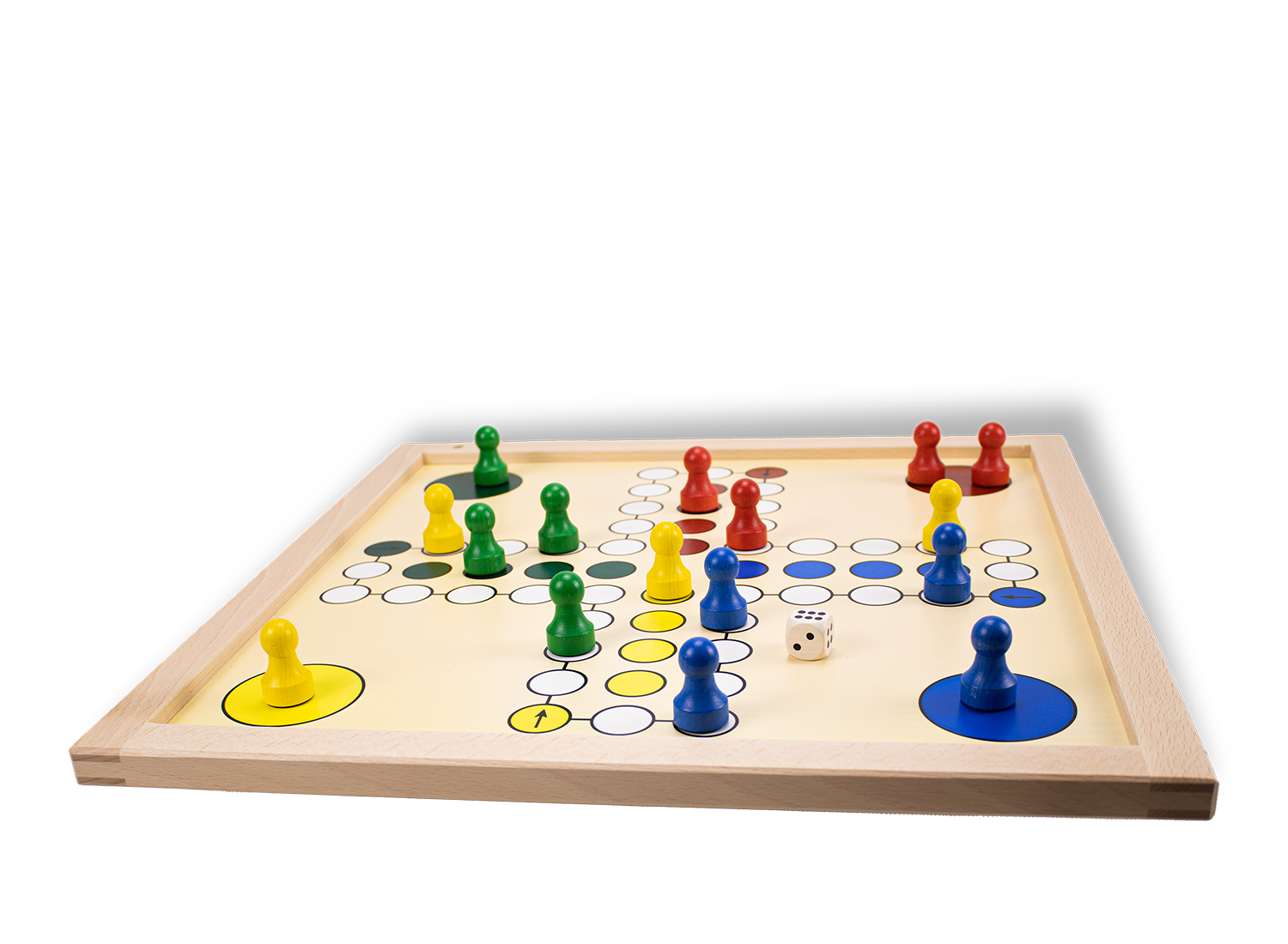 Riesen-Magnetspiel Ludo Verflixt