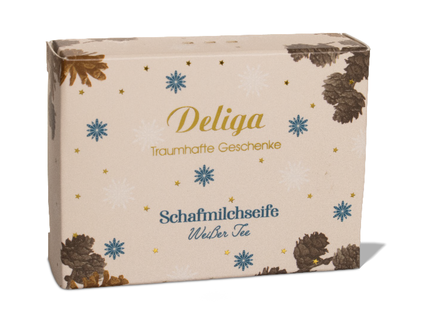 Pinienzapfen Schafmilchseife in Faltschachtel 100 g