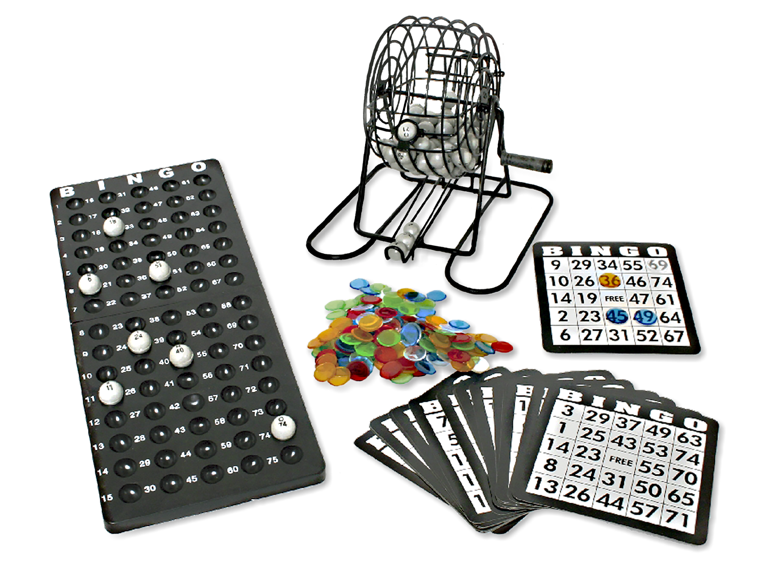 Bingospiel, 75 Bälle